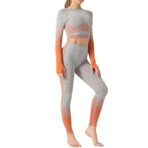women yoga suit fitness clothing set women gym sport leggings long sleeve shirts high waist running wear for, White;red
women yoga suit fitness clothing set women gym sport leggings long sleeve shirts high waist running wear for, White;red