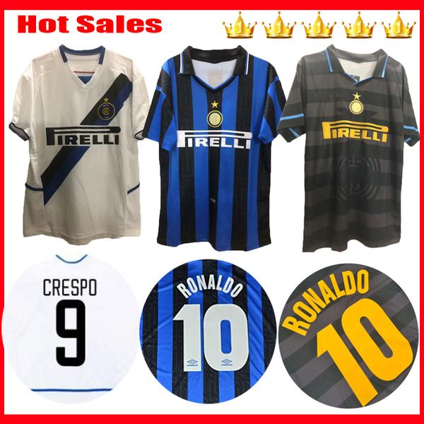 1997 1998 maglia inter retro soccer jerseys 2002 2003 ronaldo classic cannavaro vieri crespo zanetti football shirt maillot de foot camiseta, Black;yellow
1997 1998 maglia inter retro soccer jerseys 2002 2003 ronaldo classic cannavaro vieri crespo zanetti football shirt maillot de foot camiseta, Black;yellow
