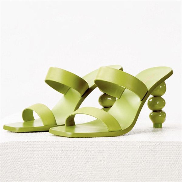 fashion green women slippers square toe strange heel sandals ladies mules summer gladiator sandal casual slides high heels, Black
fashion green women slippers square toe strange heel sandals ladies mules summer gladiator sandal casual slides high heels, Black