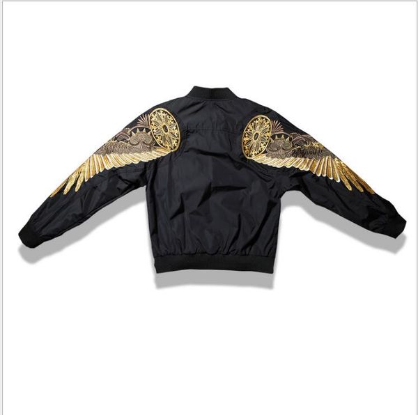 2019 new designer men women wings embroidery coats ma-1 bomber jacket baseball uniform outerwea teen street hip hop jackets, Black;brown
2019 new designer men women wings embroidery coats ma-1 bomber jacket baseball uniform outerwea teen street hip hop jackets, Black;brown