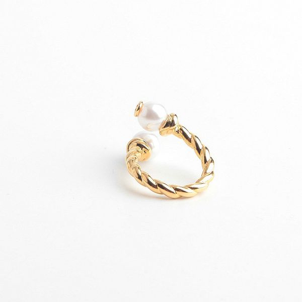 real gold plated pearl stud earrings cuff bangle ring set.bangle letter fashion for women for girl, White
real gold plated pearl stud earrings cuff bangle ring set.bangle letter fashion for women for girl, White