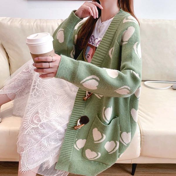 wavsiyier cardigan coat jacket korean thick knitwear casual korean button print fashion women sweater outwear elegant elegant wi, White
wavsiyier cardigan coat jacket korean thick knitwear casual korean button print fashion women sweater outwear elegant elegant wi, White