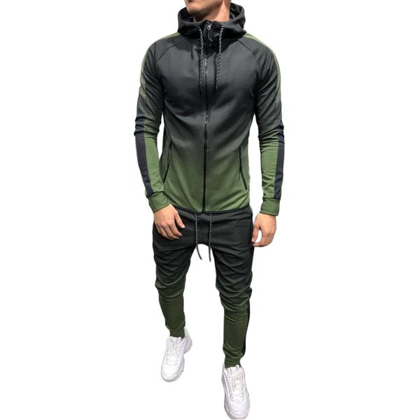 running sets men's 2021 sportswear 2 piece sport jogging set hooded sports wear tracksuit training sweat fitness suit clothing, Black;blue
running sets men's 2021 sportswear 2 piece sport jogging set hooded sports wear tracksuit training sweat fitness suit clothing, Black;blue