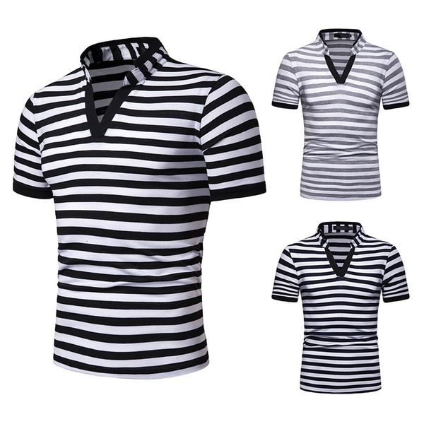 новый стиль мужчина v-образный вырез stripes мода сыпучий с коротким рукавом рубашки полот d31, White;black
новый стиль мужчина v-образный вырез stripes мода сыпучий с коротким рукавом рубашки полот d31, White;black