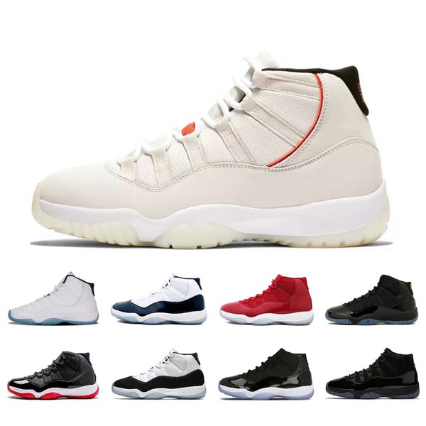 11s platinum tint designer men basketball shoes concord high gym red bred space jams prom night 11 mens sports trainers size 36-47
11s platinum tint designer men basketball shoes concord high gym red bred space jams prom night 11 mens sports trainers size 36-47