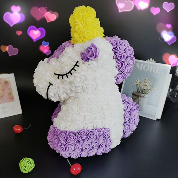 valentine's day gift creative rose unicorn pe foam flower for girlfriend children gift artificial flowers party home decoration
valentine's day gift creative rose unicorn pe foam flower for girlfriend children gift artificial flowers party home decoration