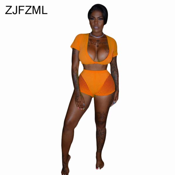 neon green orange two piece set tracksuit club outfits women deep v neck short sleeve crop and hollow out biker shorts, White
neon green orange two piece set tracksuit club outfits women deep v neck short sleeve crop and hollow out biker shorts, White