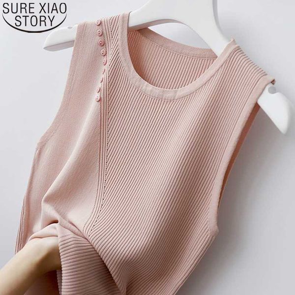 2020 korean knitted vest women tank solid tank blusas mujer de moda o-neck ice silk fashion sleeveless female clothes 9628, White
2020 korean knitted vest women tank solid tank blusas mujer de moda o-neck ice silk fashion sleeveless female clothes 9628, White