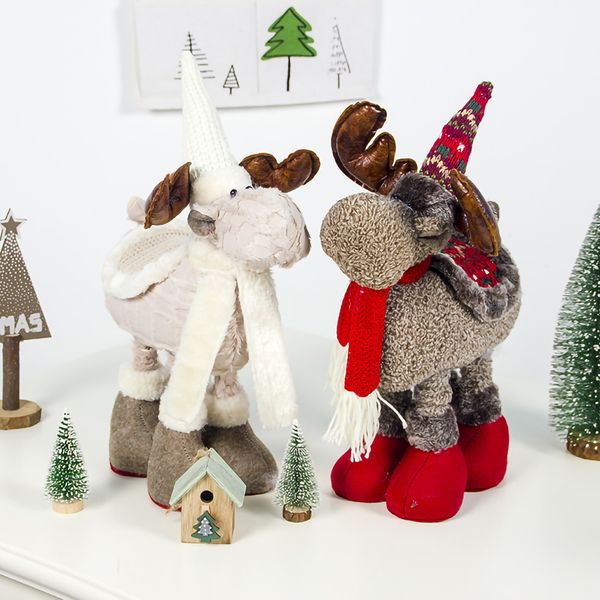 retractable christmas elk dolls figurine decorations standing large ornaments indoor decor for kid
retractable christmas elk dolls figurine decorations standing large ornaments indoor decor for kid