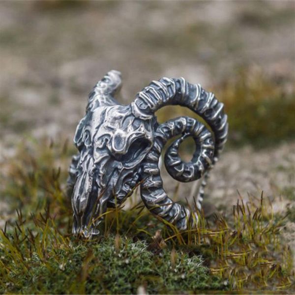 vintage domineering goat head horn rings motorcycle party steampunk adjustable opening animal rings for men jewelry, Golden;silver
vintage domineering goat head horn rings motorcycle party steampunk adjustable opening animal rings for men jewelry, Golden;silver