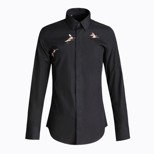 new arrival men embroidery cotton long sleeve fashion casual shirts turn-down collar plus size l xl 2xl 3xl 4xl, White;black
new arrival men embroidery cotton long sleeve fashion casual shirts turn-down collar plus size l xl 2xl 3xl 4xl, White;black