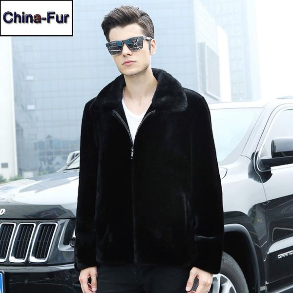 new real coat 100% real natural full pelt jacket winter warm luxurious genuine outerwear, Black
new real coat 100% real natural full pelt jacket winter warm luxurious genuine outerwear, Black