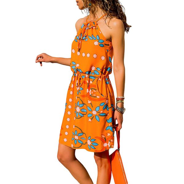 women dress ladies lace up casual fashion beach holiday summer sundress, Black;gray
women dress ladies lace up casual fashion beach holiday summer sundress, Black;gray
