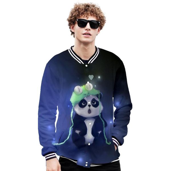 spring 2020 men's jacket panda jacket harajuku cartoon 3d print fashion baseball coat men women windbreakers clothing, Black;brown
spring 2020 men's jacket panda jacket harajuku cartoon 3d print fashion baseball coat men women windbreakers clothing, Black;brown