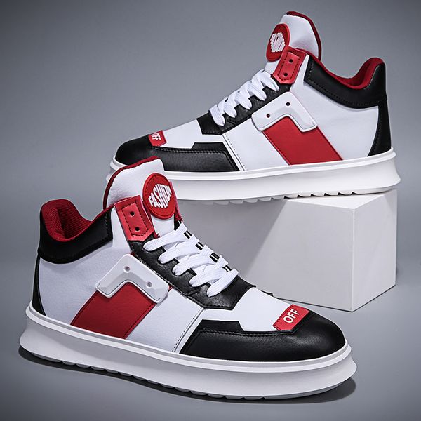 2019 men's high fashion sneakers trend comfortable man casual shoes outdoor non-slip breathable pu men shoes, Black
2019 men's high fashion sneakers trend comfortable man casual shoes outdoor non-slip breathable pu men shoes, Black