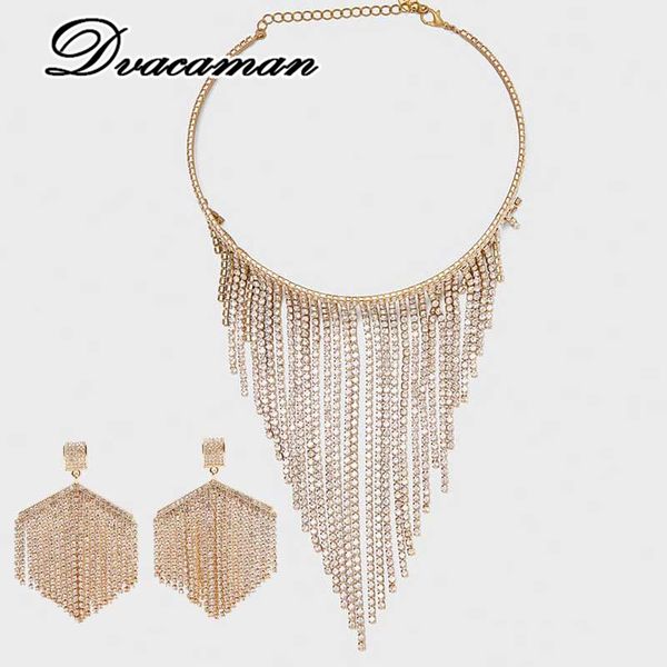 dvacaman luxury dubai style wedding jewelry sets rhinestone crystal statement bridal gold tassel necklace set gift for women, Silver
dvacaman luxury dubai style wedding jewelry sets rhinestone crystal statement bridal gold tassel necklace set gift for women, Silver