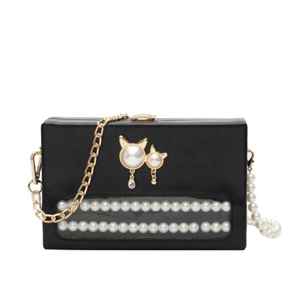 women's bag pearl tote purses and handbags ladies pu leather chain shoulder messenger bags sling box mini bag cat bolso mujer
women's bag pearl tote purses and handbags ladies pu leather chain shoulder messenger bags sling box mini bag cat bolso mujer