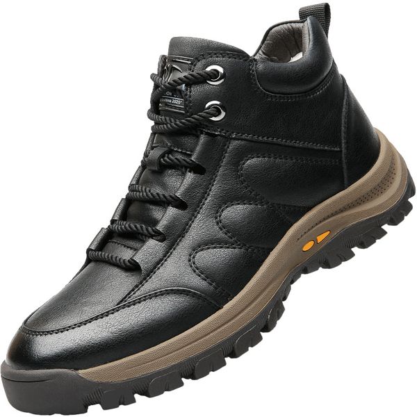 winter cotton-padded shoes for men new real wool warm fluff thickened high-shoes for men outdoor snow boots, Black
winter cotton-padded shoes for men new real wool warm fluff thickened high-shoes for men outdoor snow boots, Black