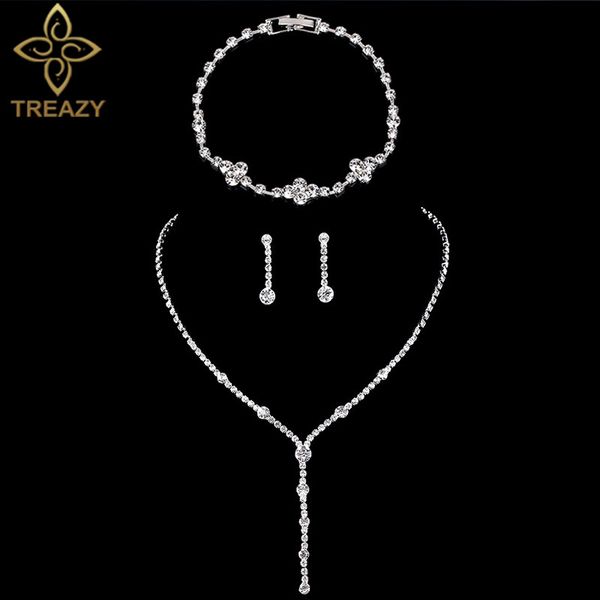 treazy простой невесты свадебные украшения наборы наборы rhinestone кристалл длинное ожерелье серьги браслет для женщин свадебные ювелирные, Slivery;golden
treazy простой невесты свадебные украшения наборы наборы rhinestone кристалл длинное ожерелье серьги браслет для женщин свадебные ювелирные, Slivery;golden