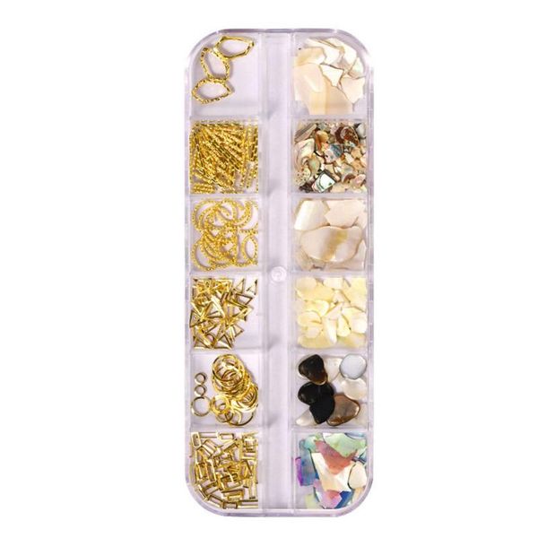 nails shell fragments sea shell 3d nail art decoration sequins beauty tools ac889, Silver;gold
nails shell fragments sea shell 3d nail art decoration sequins beauty tools ac889, Silver;gold