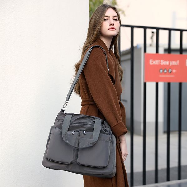 european style women shoulder messenger bag fashion multi pockets women handbags large capacity tote bag casual big mummy
european style women shoulder messenger bag fashion multi pockets women handbags large capacity tote bag casual big mummy