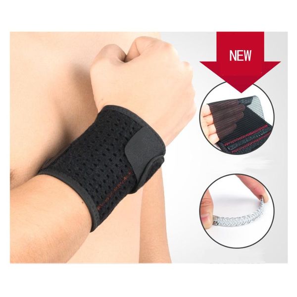 wrist support 1 pcs pressurized wristband spring brace protection rehabilitation use fitness weightlifting tenosynovitis, Black;red
wrist support 1 pcs pressurized wristband spring brace protection rehabilitation use fitness weightlifting tenosynovitis, Black;red