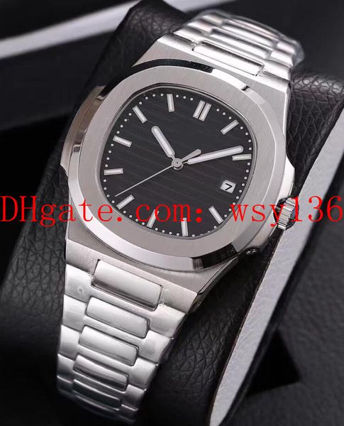 5 colors luxury men's wrist watches nautilus stainless steel 5711/1a 40mm machinery automatic movement mens date watch transparent back, Slivery;brown
5 colors luxury men's wrist watches nautilus stainless steel 5711/1a 40mm machinery automatic movement mens date watch transparent back, Slivery;brown