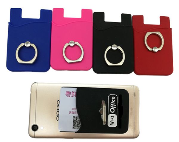 New ilicone wallet credit card holder phone ticker with phone ring card money lot wallet pouch for iphone am ung univer al
New ilicone wallet credit card holder phone ticker with phone ring card money lot wallet pouch for iphone am ung univer al
