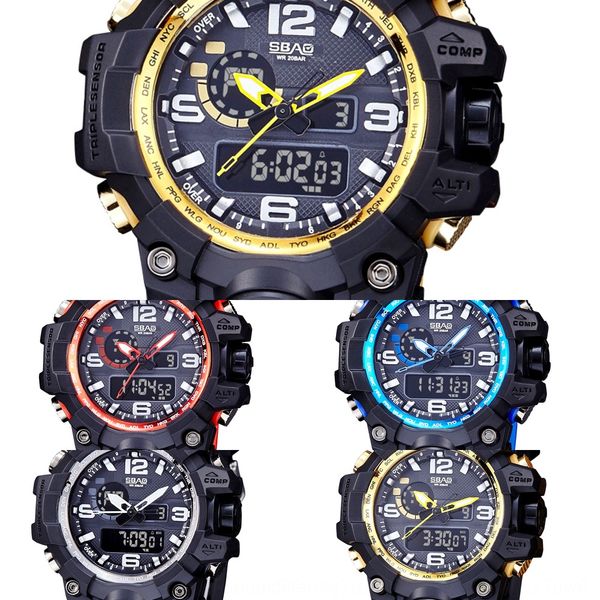 2019 sports swimming electronic multifunctional electronic student outdoor pu watch waterproof g watch, Blue
2019 sports swimming electronic multifunctional electronic student outdoor pu watch waterproof g watch, Blue