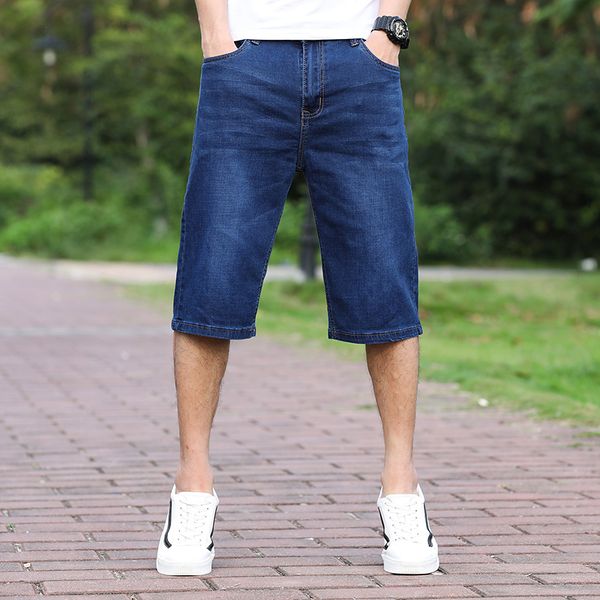 2019 summer fashion new men's casual stretch cowboy denim shorts / men's boutique short jeans, Blue
2019 summer fashion new men's casual stretch cowboy denim shorts / men's boutique short jeans, Blue