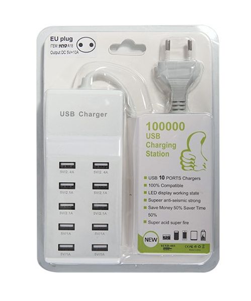 10-port 5v usb travel hub ac charger board adapter portable usb power adapter for home office eu / us high speed plug
10-port 5v usb travel hub ac charger board adapter portable usb power adapter for home office eu / us high speed plug