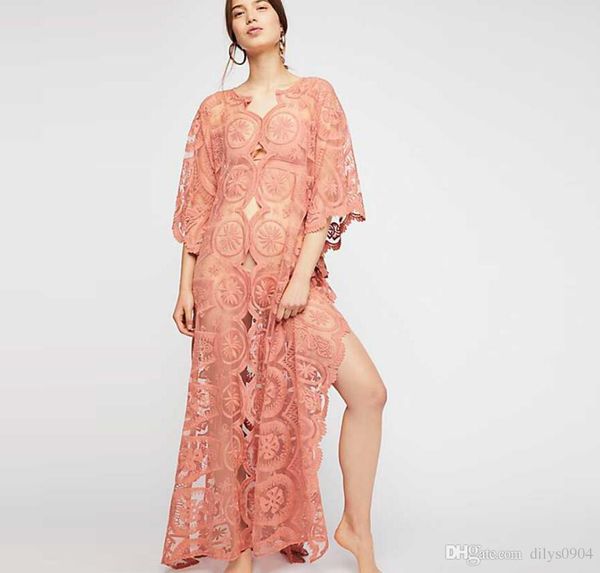 fashion new woman women's clothing 2019 spring lace dress middle sleeve v collar skirt perspective hollowing out longuette dresses, Black;gray
fashion new woman women's clothing 2019 spring lace dress middle sleeve v collar skirt perspective hollowing out longuette dresses, Black;gray