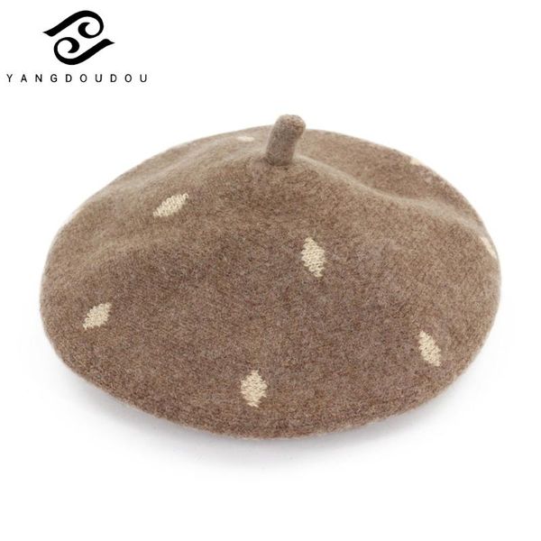 yangdoudou women classic cute beret winter autumn winter multi-color knit warm casual lady fast shipping, Blue;gray
yangdoudou women classic cute beret winter autumn winter multi-color knit warm casual lady fast shipping, Blue;gray