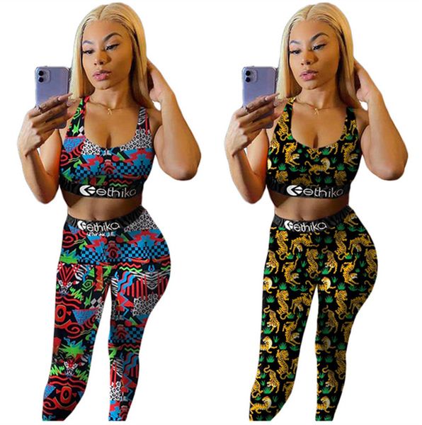 fashion design women tracksuit sports push up bra vest + leggings pants two piece outfits tiger print swimwear material sportswear clothes, White
fashion design women tracksuit sports push up bra vest + leggings pants two piece outfits tiger print swimwear material sportswear clothes, White