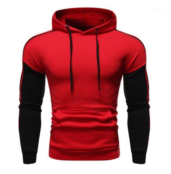 casual loose pullover mens clothing fashion designer panelled hooded mens spring sports hoodies, Black
casual loose pullover mens clothing fashion designer panelled hooded mens spring sports hoodies, Black