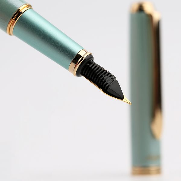 black blue pink green white metal fountain pen student writing ink pens f nib small bent nib for choose school office supplies
black blue pink green white metal fountain pen student writing ink pens f nib small bent nib for choose school office supplies
