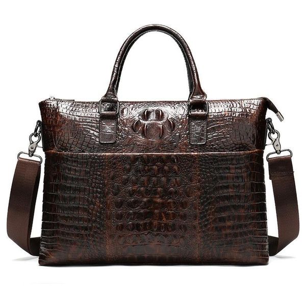 2019 new luxury 100% cow genuine leather business mens briefcase male shoulder bag real leather men alligator tote computer bag
2019 new luxury 100% cow genuine leather business mens briefcase male shoulder bag real leather men alligator tote computer bag