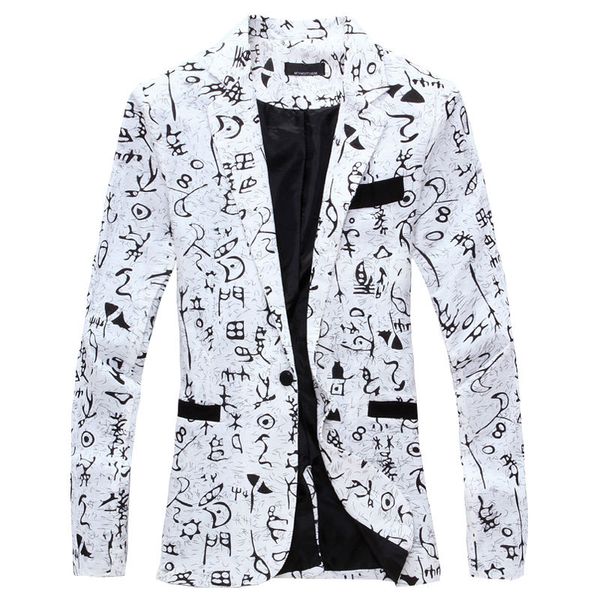 2019 linen designer men clothing luxury designer mens blazer print jacket stylish fancy floral males suits blazers, White;black
2019 linen designer men clothing luxury designer mens blazer print jacket stylish fancy floral males suits blazers, White;black