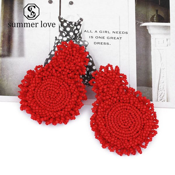 selling handmade beaded dangle earrings for women exaggerated creative bouble circle hanging earring fashion jewelry 2019, Silver
selling handmade beaded dangle earrings for women exaggerated creative bouble circle hanging earring fashion jewelry 2019, Silver