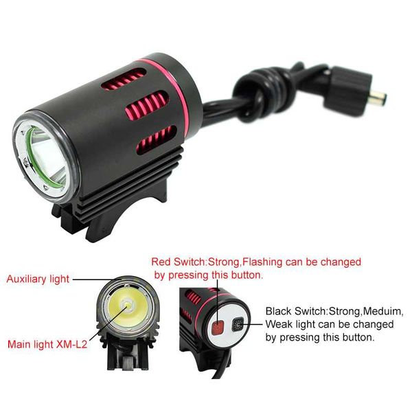 rechargeable bicycle headlight xm-l2 led head lamp 4 modes 8.4v 18650 battery bike front light for night riding cycling
rechargeable bicycle headlight xm-l2 led head lamp 4 modes 8.4v 18650 battery bike front light for night riding cycling
