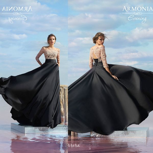 tmarmonia a line prom dress off shoulder 3/4 long sleeve hollow lace applique sequins party dress sweep train robes de soirée, Black
tmarmonia a line prom dress off shoulder 3/4 long sleeve hollow lace applique sequins party dress sweep train robes de soirée, Black