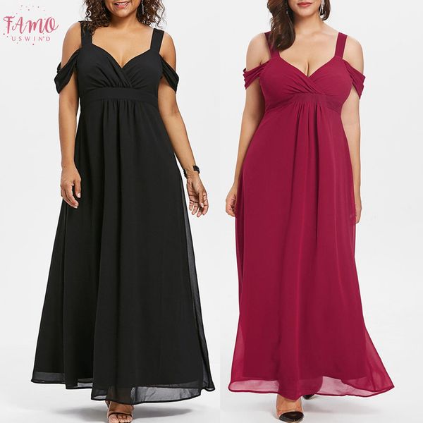 plus size womens elegant evening party cold shoulder high waist maxi dress sweetheart neck long dress large size 5xl g5, Black;gray
plus size womens elegant evening party cold shoulder high waist maxi dress sweetheart neck long dress large size 5xl g5, Black;gray