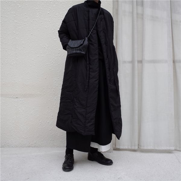 2018 new autumn winter stand collar long sleeve black loose drawstring cotton-padded coat women jacket fashion tide
2018 new autumn winter stand collar long sleeve black loose drawstring cotton-padded coat women jacket fashion tide