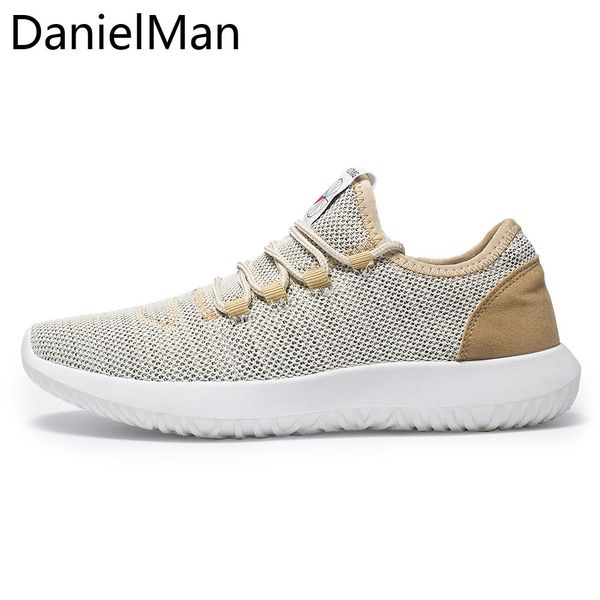 danielman tennis shoes lace up mixed color men sneakers breathable confort stretch febric mesh shallow flats sports shoes, Black
danielman tennis shoes lace up mixed color men sneakers breathable confort stretch febric mesh shallow flats sports shoes, Black