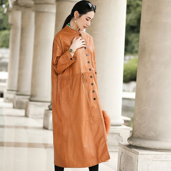 autumn winter real genuine leather jacket women clothes 2019 streetwear sheepskin coat korean vintage windbreaker zt3475, Black
autumn winter real genuine leather jacket women clothes 2019 streetwear sheepskin coat korean vintage windbreaker zt3475, Black