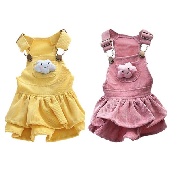 autumn dog dress pet dog clothes for small dog wedding dress skirt puppy clothing spring pet clothes chihuahua yorkie for puppy