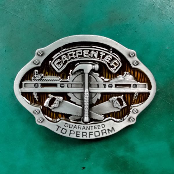 1 pcs carpenter tools western belt buckles for fashion mens womens fit 4cm wide jeans belt head, Slivery;black
1 pcs carpenter tools western belt buckles for fashion mens womens fit 4cm wide jeans belt head, Slivery;black