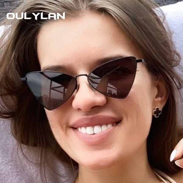 oulylan cat eye sunglasses women men brand designer small triangle sun glasses retro ladies black red eyewear uv400, White;black
oulylan cat eye sunglasses women men brand designer small triangle sun glasses retro ladies black red eyewear uv400, White;black
