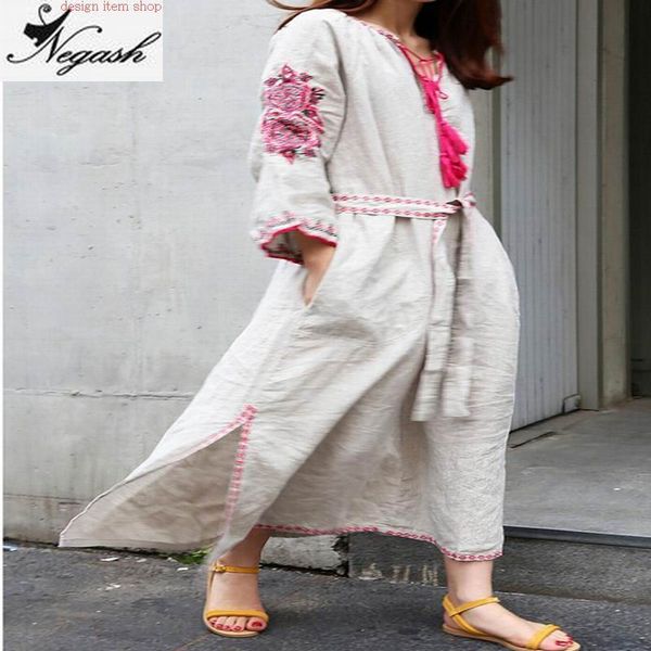 4xl korean vestidos femininos new pink flower embroidered vintage vintak rayon cotton linen plus size long dress 35, Black;gray
4xl korean vestidos femininos new pink flower embroidered vintage vintak rayon cotton linen plus size long dress 35, Black;gray