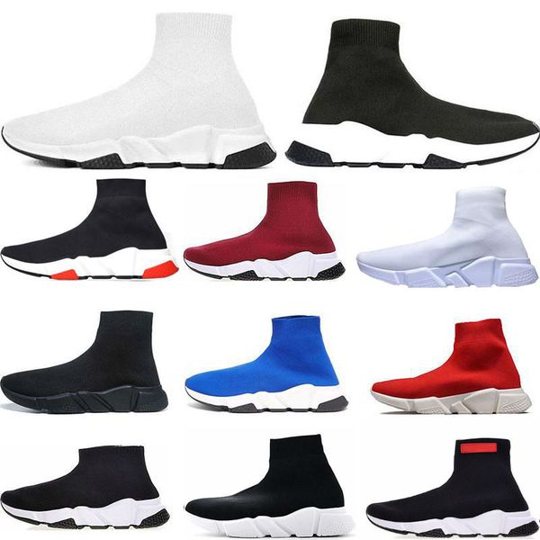 2019 designer socks shoes casual shoes flat fashion socks woman slip-on elastic cloth speed trainer runner man shoes, Black
2019 designer socks shoes casual shoes flat fashion socks woman slip-on elastic cloth speed trainer runner man shoes, Black
